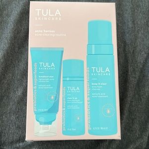 Tula acne clearing set brand new in box